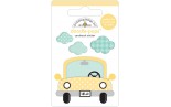 Doodlebug Design Puddle Jumper Doodle-Pops 3D Stickers