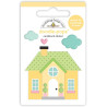 Doodlebug Design Cozy Cottage Doodle-Pops 3D Stickers