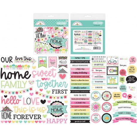 Doodlebug Design My Happy Place Chit Chat 89pz