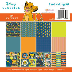 Disney Card Making Pad The Lion King 20x20cm