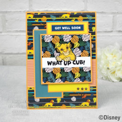 Disney Card Making Pad The Lion King 20x20cm