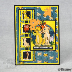 Disney Card Making Pad The Lion King 20x20cm
