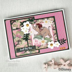 Disney Card Making Pad The Jungle Book 20x20cm