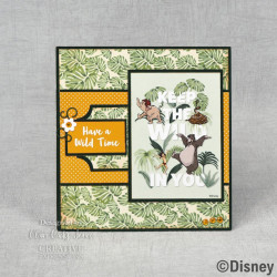 Disney Card Making Pad The Jungle Book 20x20cm