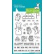 LAWN FAWN Snowball Fight Clear Stamp