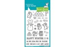 LAWN FAWN Snowball Fight Clear Stamp