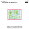 LAWN FAWN Giant Outlined Merry & Bright Dies