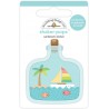 Doodlebug Beach In A Bottle Shaker-Pops