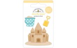 Doodlebug Design Sand-tastic Doodle-Pops 3D Stickers