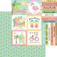Doodlebug Design Seaside Summer Paper Pad 15x15cm