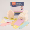 Florence Label Block Smooth Pastels