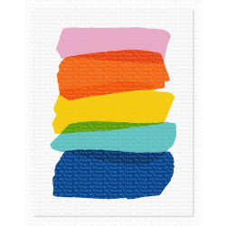 My Favorite Things Paint Strokes Stencil