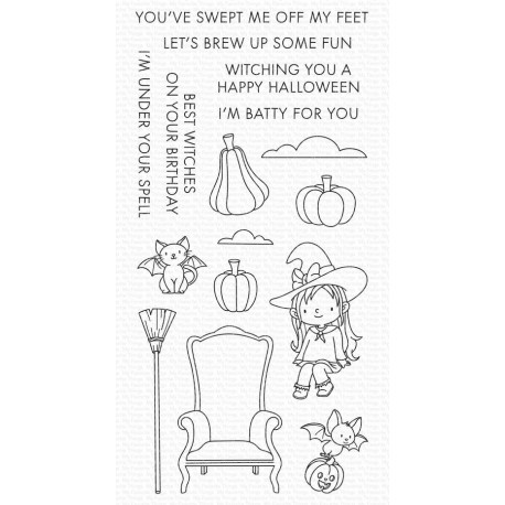 My Favorite Things Best Witches Clear Stamps