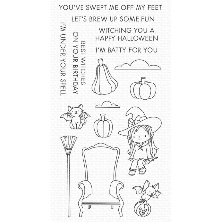 My Favorite Things Best Witches Clear Stamps