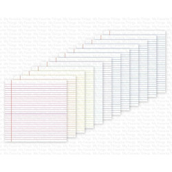 My Favorite Things Notebook Paper Paper Pad 15x15cm