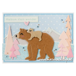 Marianne Design Craftables Pine Trees by Marleen