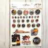 Simple Stories Simple Vintage October 31st Decorative Brads 32pz