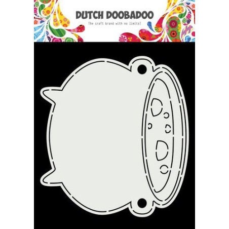 Dutch Doobadoo Mask Card Art A5 Cooking Pot