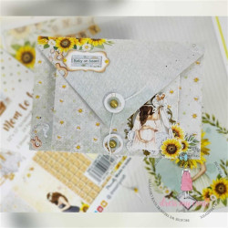 Dress My Craft Mom To Be Paper Pad 30x30cm