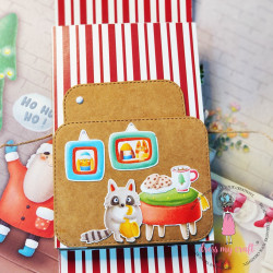 Dress My Craft Christmas & Jinnie Paper Pad 15x15cm