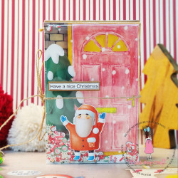 Dress My Craft Christmas & Jinnie Paper Pad 15x15cm