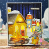 Dress My Craft Christmas & Jinnie Paper Pad 15x15cm