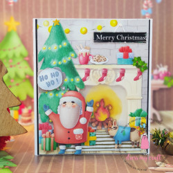 Dress My Craft Christmas & Jinnie Paper Pad 30x30cm