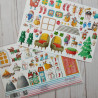 Dress My Craft Christmas & Jinnie A4 Motif Sheet