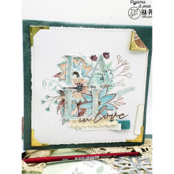HA-PI Little Fox Fall in Love Clear Stamp