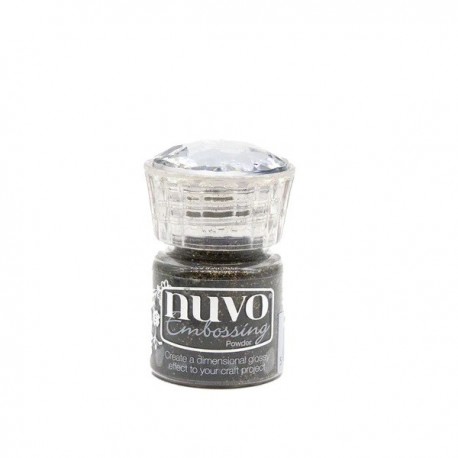 NUVO GLITTER EMBOSSING POWDER - Carbon Sparkle