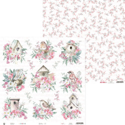 Piatek BIRDHOUSE Paper Pad 30x30cm