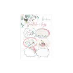 Piatek Decorative Tags BIRDHOUSE 04 6pz