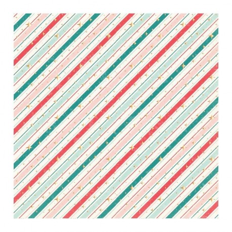 Foglio Acetato Prima Marketing Candy Cane Lane 30x30cm