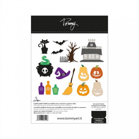 Tommy Fustella Halloween Mini Ornaments