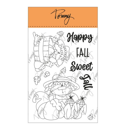 TOMMY Clear Stamps - Happy Fall