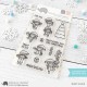 Mama Elephant BUSY ELVES Clear Stamp