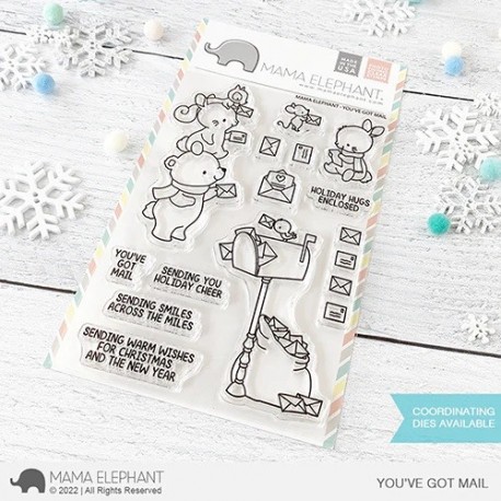 Mama Elephant YOU'VE GOT MAIL Clear Stamp