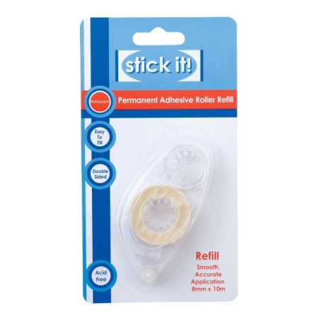 Ricarica per colla a nastro permanente Stick It 8mmx10m