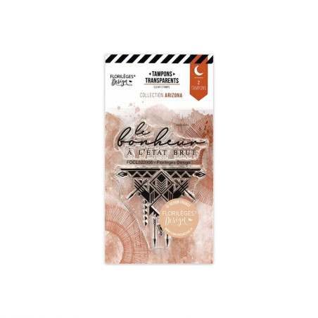 Florileges Clear Stamp BONHEUR BRUT