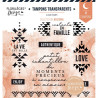 Florileges Clear Stamp BOHO LIFE
