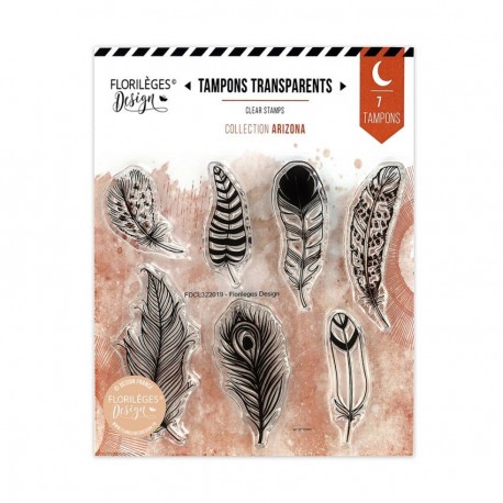 Florileges Clear Stamp JOLIES PLUMES