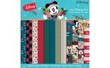 Disney Card Making Pad Christmas Mickey & Friends 20x20cm
