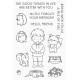 My Favorite Things Hoodie Weather Clear Stamps