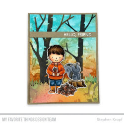 My Favorite Things Hoodie Weather Clear Stamps