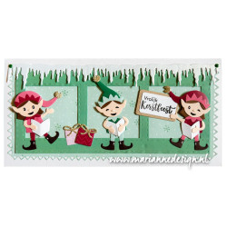 Marianne Design Collectables Christmas Elves by Eline & Marleen