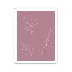 Bigz Die + Textured Impressions - Millinery Leaves 660697