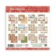 Stamperia Romantic Home for the Holidays Paper Pack 30x30cm