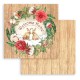 Stamperia Romantic Home for the Holidays Paper Pack 30x30cm