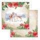 Stamperia Romantic Home for the Holidays Paper Pack 30x30cm