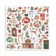 Stamperia Romantic Home for the Holidays Paper Pack 30x30cm